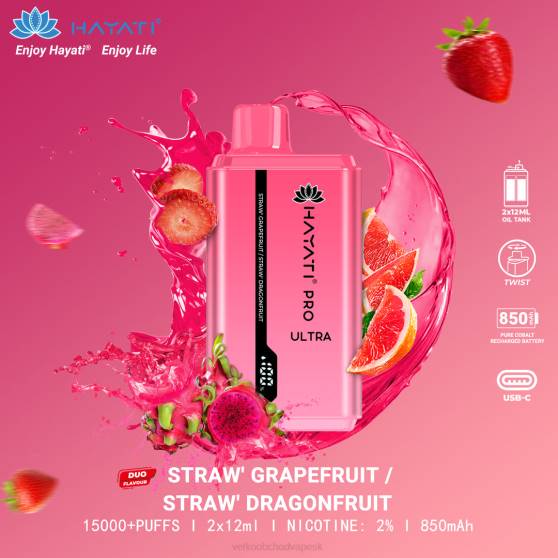 jahodový grapefruit/jahodový dráč