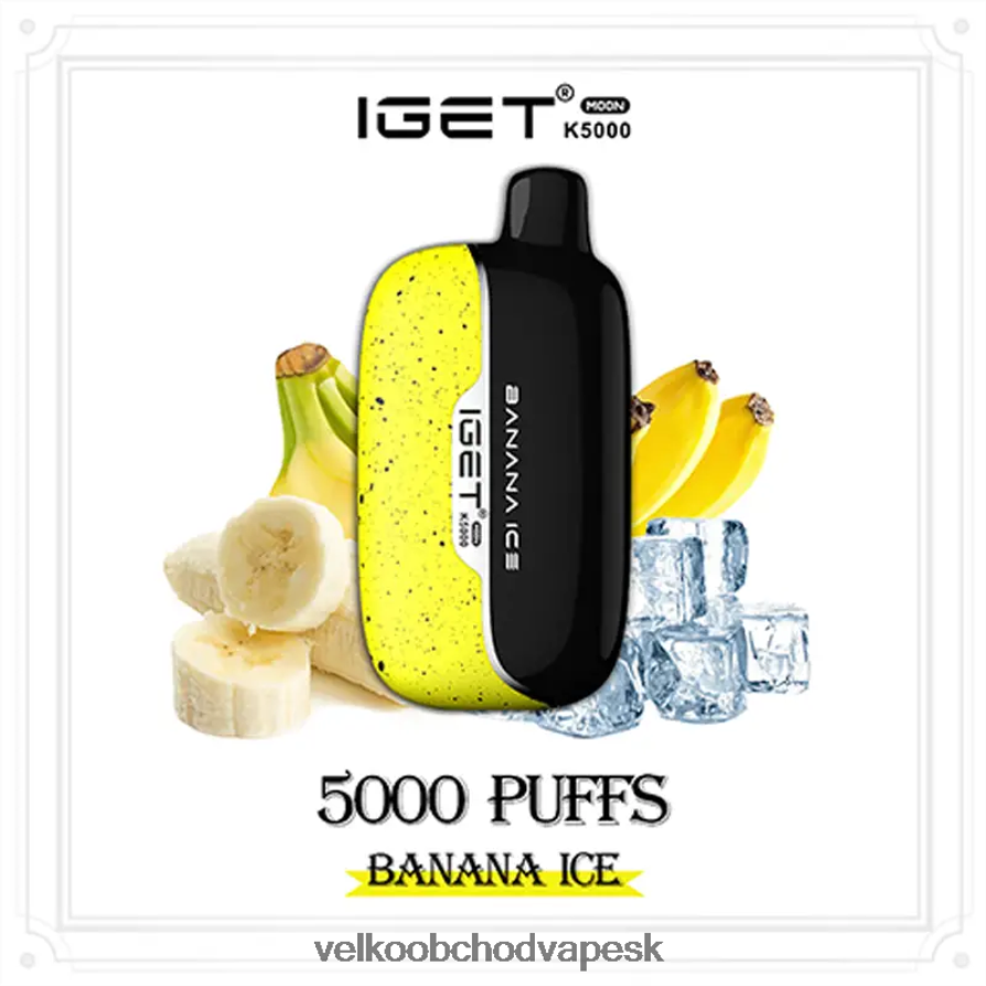 Vape Velkoobchod 2D8V2Z11 banánový ľad IGET Moon K5000