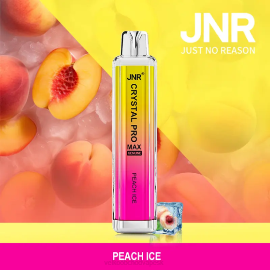 Vape Jednorázové Bez Nikotinu RHNN743 | JNR CRYSTAL PRO MAX broskyňový ľad