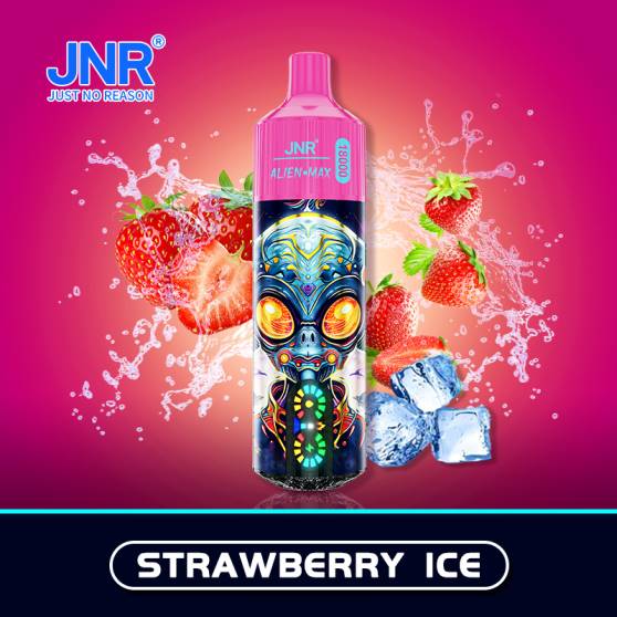 Vape Jednorázové Bez Nikotinu RHNN563 | JNR ALIEN MAX jahodový ľad