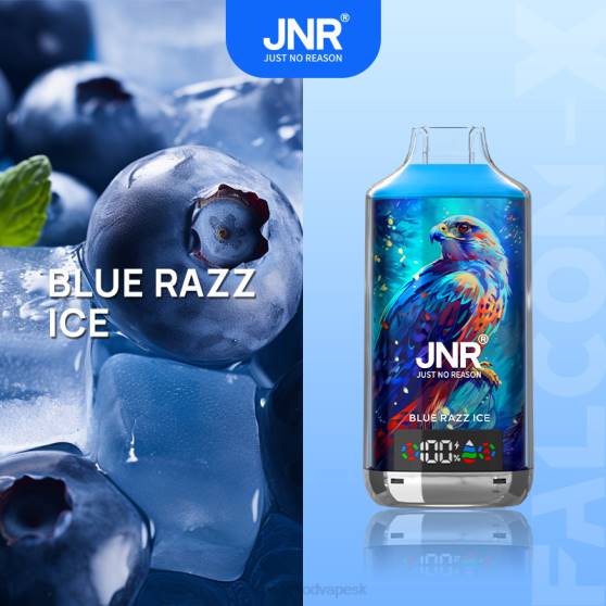 Vape Jednorázové Bez Nikotinu RHNN543 | JNR FALCON-X modrý razz ľad
