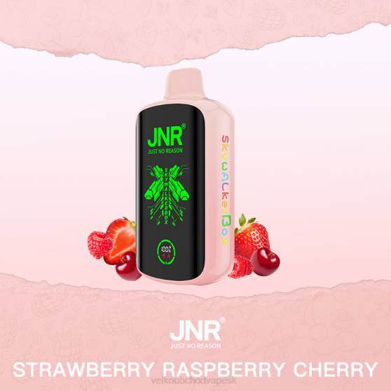 Vape Jednorázové Bez Nikotinu RHNN593 | JNR SKYWALKER BOX jahoda malina čerešňa
