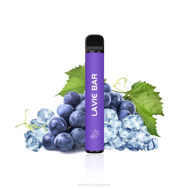 LAVIE BAR 2% verzia 800 ťahov V8H0322 | Vape E Cigareta hroznový ľad