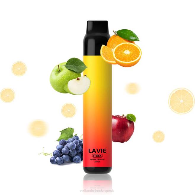 LAVIE BAR 5000 ťahov - max V8H0280 | Vape E Cigareta hroznový pomaranč