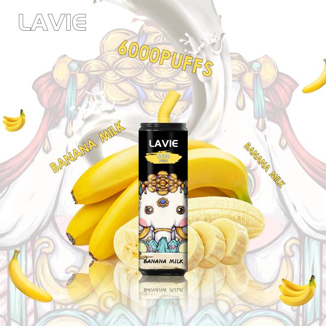 LAVIE Coke BAR 6000 ťahov V8H0274 | Veľkoobchod Vape SK banánové mlieko