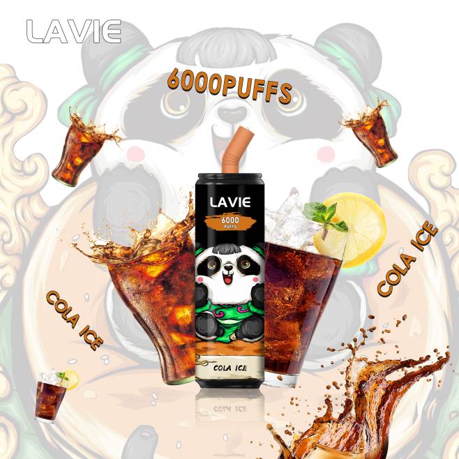 LAVIE Coke BAR 6000 ťahov V8H0276 | Vape Jednorazove kolový ľad