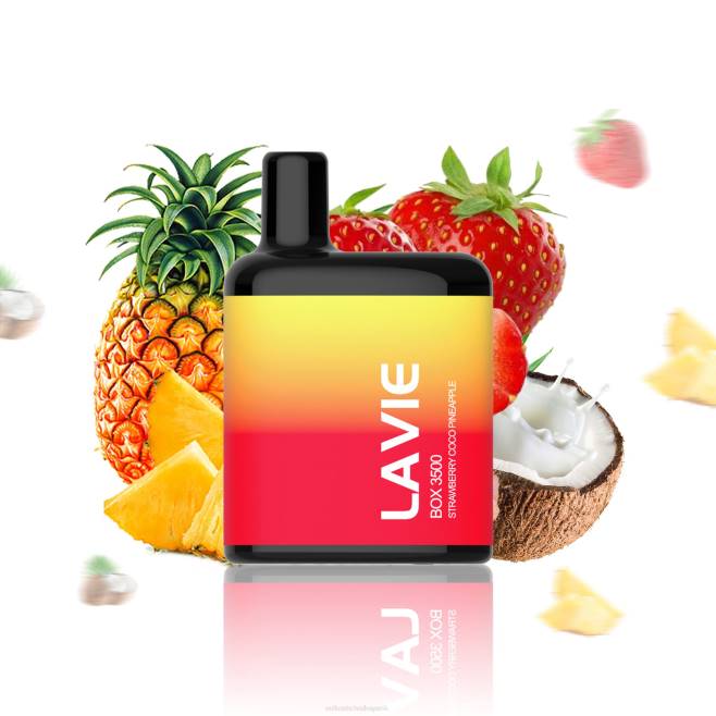 LAVIE BOX 3500 ťahov V8H0207 | E Cigareta SK jahodový kokosový ananás