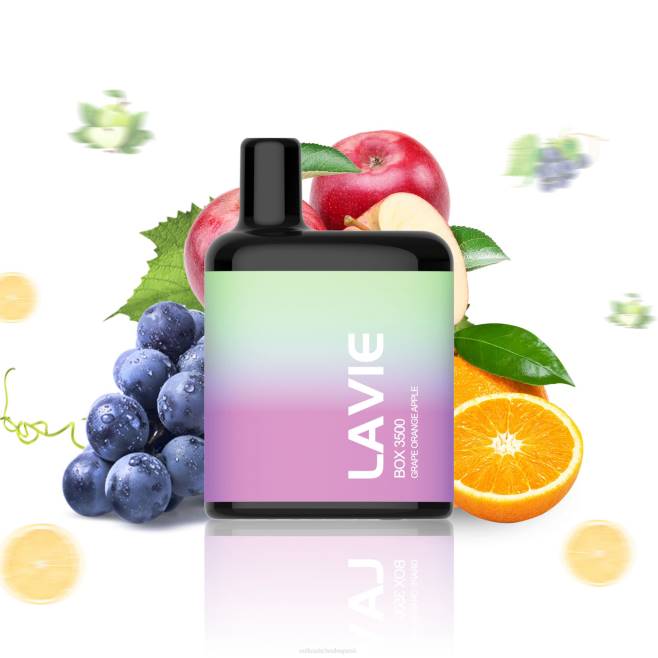 LAVIE BOX 3500 ťahov V8H0212 | Vape Velkoobchod hroznové pomarančové jablko