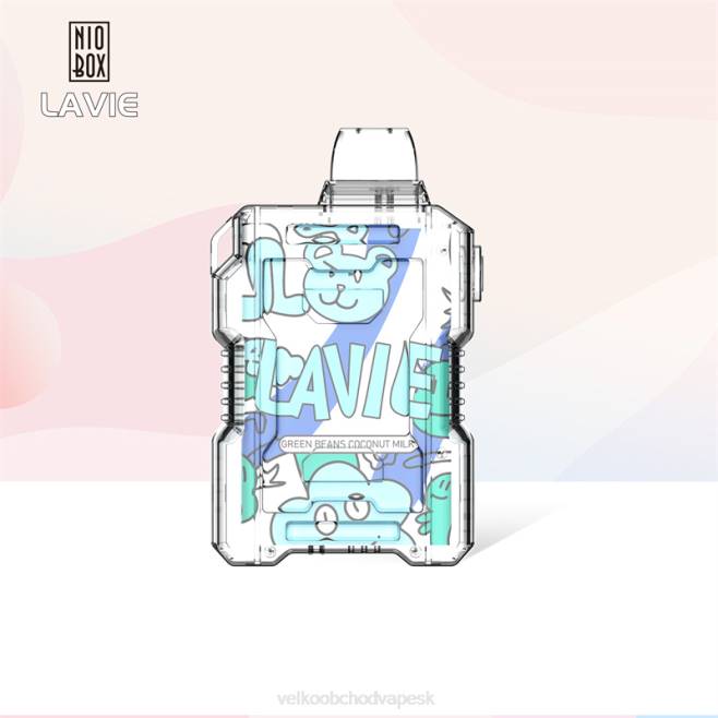 LAVIE NIO BOX 9000 ťahov V8H0188 | Nejlepsi Vape Cigareta zelené fazuľky kokosové mlieko