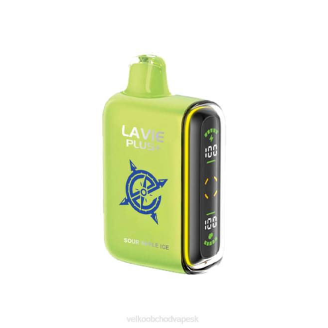 LAVIE PLUS 15 000 ťahov V8H0100 | Vape Velkoobchod kyslý jablkový ľad