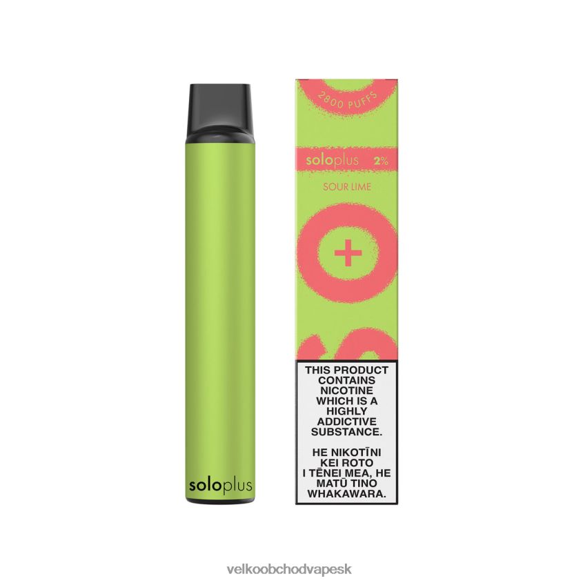 Nejlepsi Vape Cigareta L486RP34 - Solo Plus jednorazová vapa kyslé vápno
