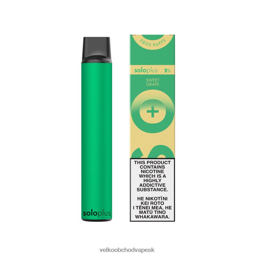 Vape Cigareta Cena L486RP40 - Solo Plus kolekcia jednorazových vape paradise sladké hrozno