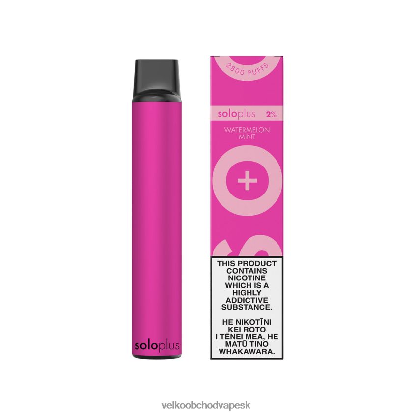 Vape E Cigareta L486RP28 - Solo Plus jednorazová vapa vodný melón mäta