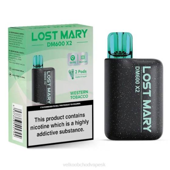 Vape Jednorázové Bez Nikotinu RHNN483 | LOST MARY DM600 X2 západný tabak