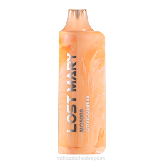 citrusový východ slnka