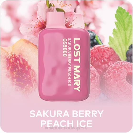 sakura bobule broskyňový ľad