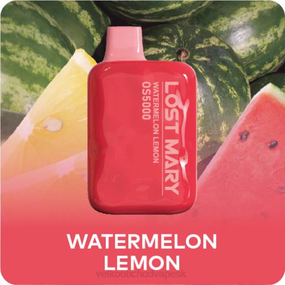 Vape Jednorázové Bez Nikotinu RHNN503 | LOST MARY OS5000 vodný melón citrón