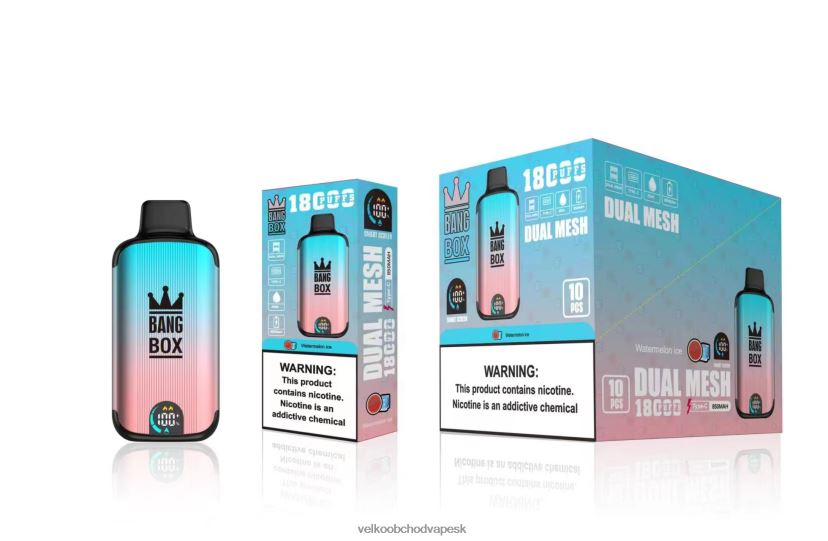Bang Box 18 000 ťahov HJ428096 - Vape Velkoobchod melónový ľad