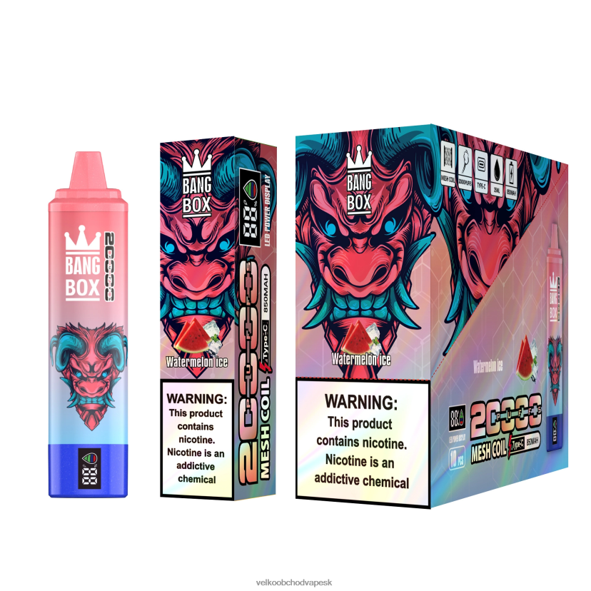 Bang Box 20 000 HJ428056 - Veľkoobchod Vape SK melónový ľad