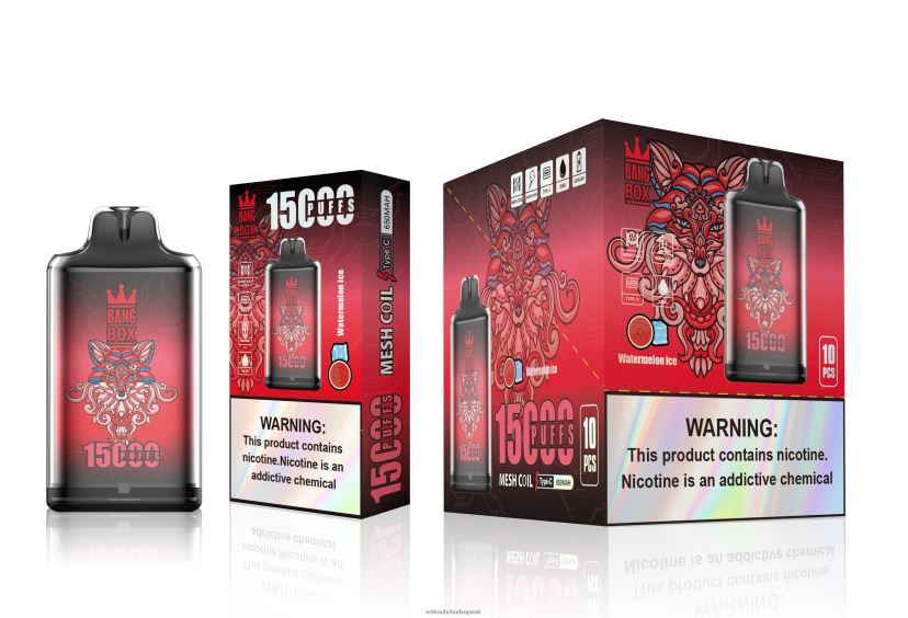 Bang Box s1-15000 potiahnutí HJ4280106 - Vape Jednorazove melónový ľad
