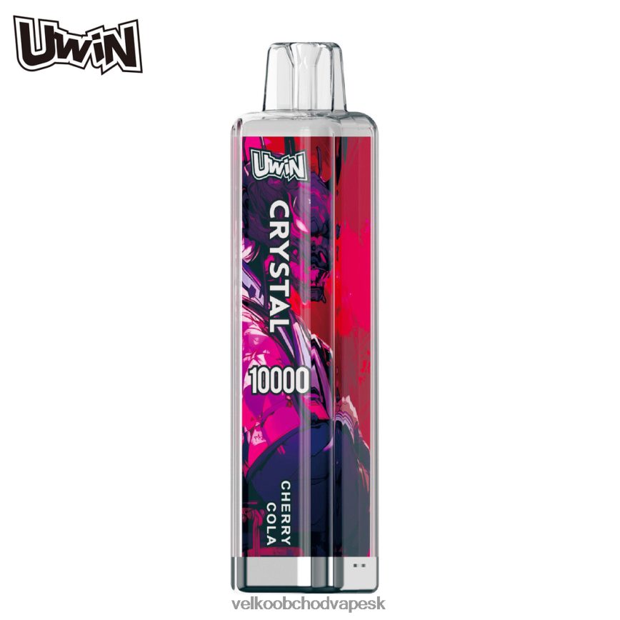 Nejlepsi Vape Cigareta čerešňová cola - UWIN CRYSTAL 10 000 jednorazové vapy 0HZV0613