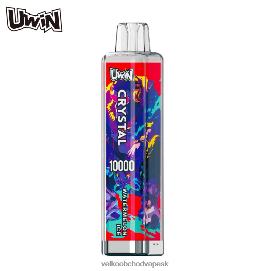 Vape Cigareta Cena melónový ľad - UWIN CRYSTAL 10 000 jednorazové vapy 0HZV065