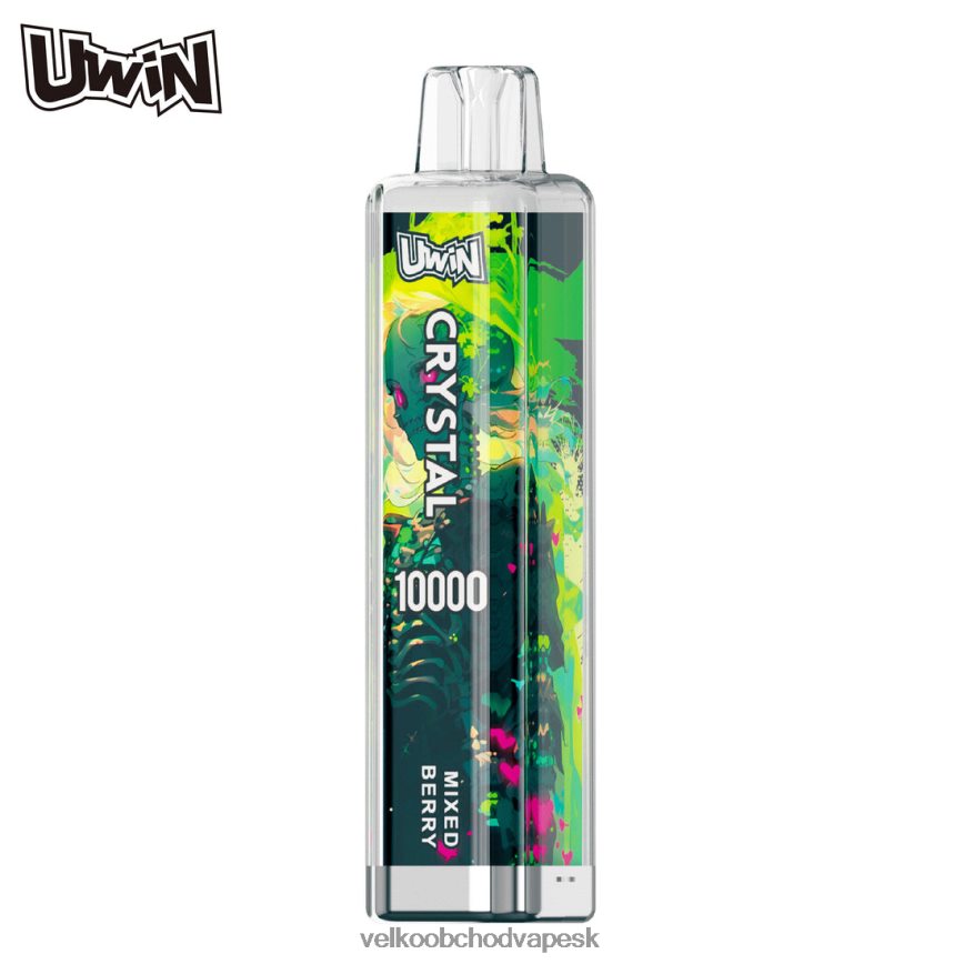 Vape E Cigareta zmiešané bobule - UWIN CRYSTAL 10 000 jednorazové vapy 0HZV0614