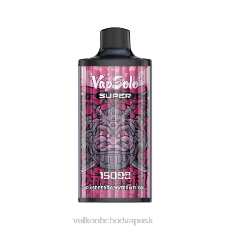 E Cigareta Bez Nikotinu 66VR6113 Vapsolo SUPER jednorazová vapa malinový vodný melón