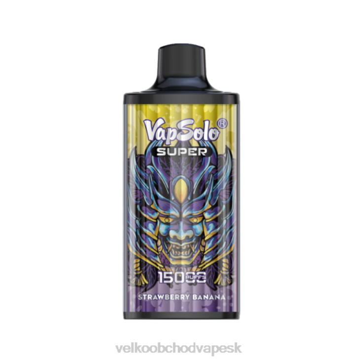 E Cigareta Jednorazova 66VR6116 Vapsolo SUPER jednorazová vapa jahodový banán