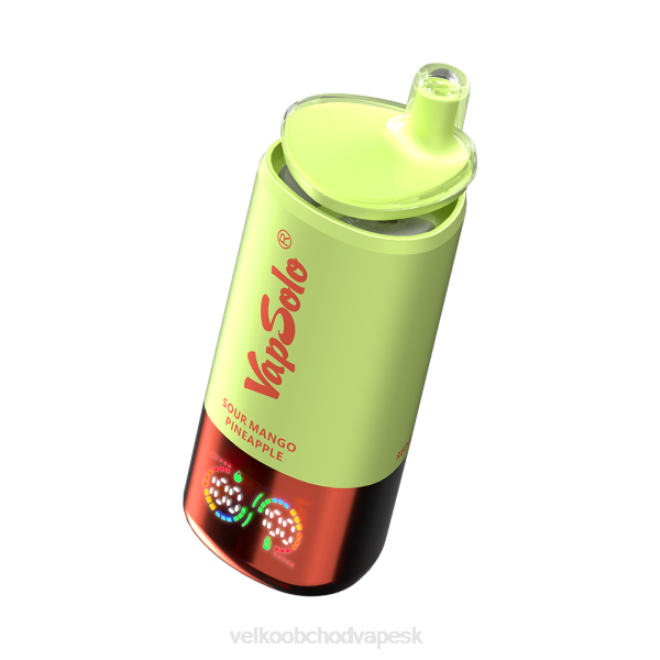 VapSolo Triple 30 000 ťahov Y6025 jahodové kiwi & kyslé mango ananás & red bull Vape Cigareta Cena