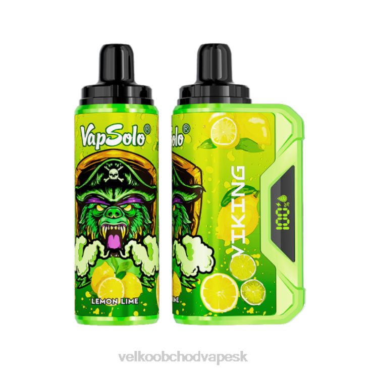E Cigareta Jednorazova 66VR6134 Vapsolo VIKING jednorazová vapa citrónová limetka