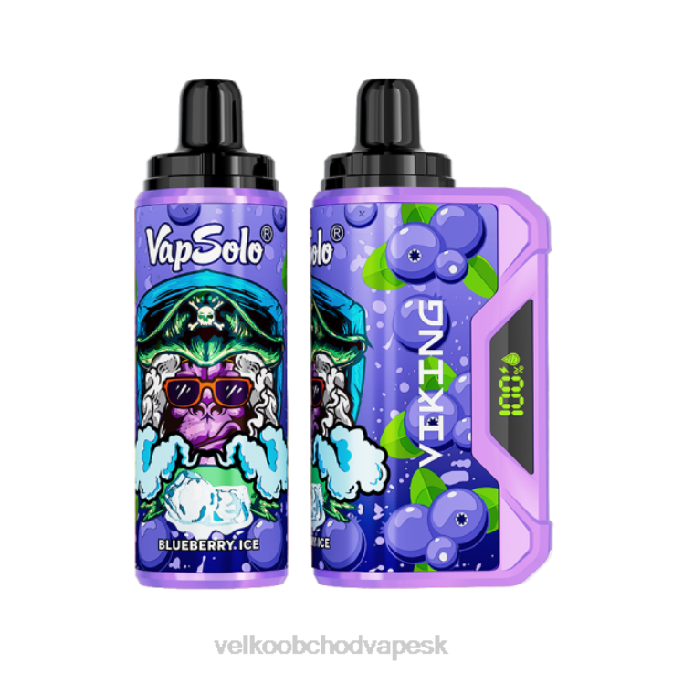 Vape Jednorazove 66VR6130 Vapsolo VIKING jednorazová vapa čučoriedka