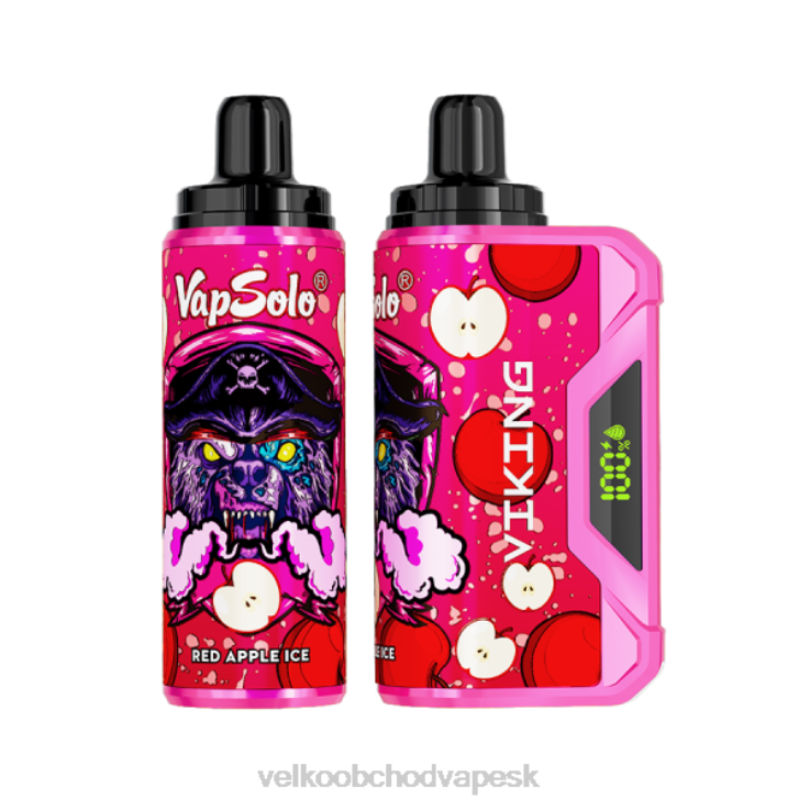 Veľkoobchod Vape SK 66VR6136 Vapsolo VIKING jednorazová vapa ľad z červeného jablka