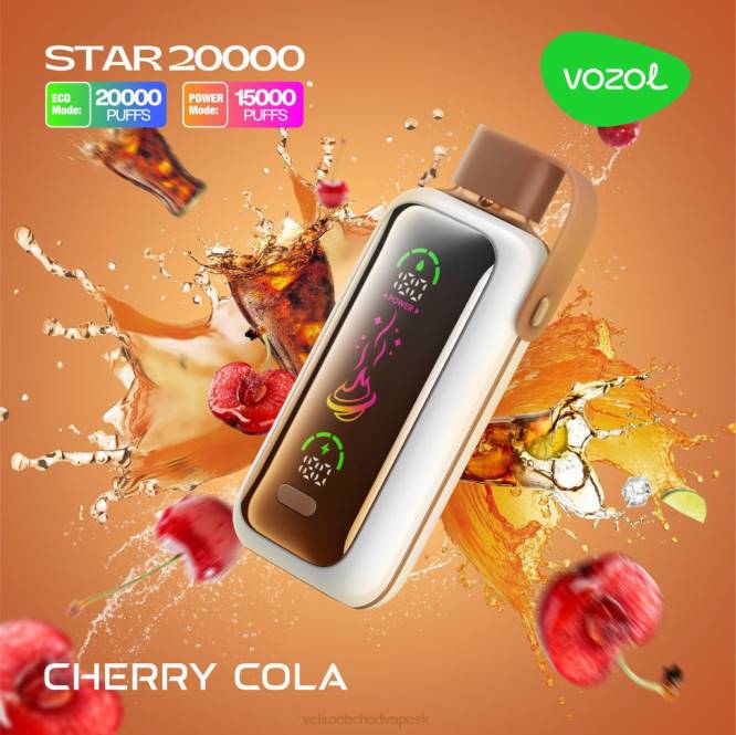 VOZOL STAR 20 000 N8H06 čerešňová cola E CigaretaSK