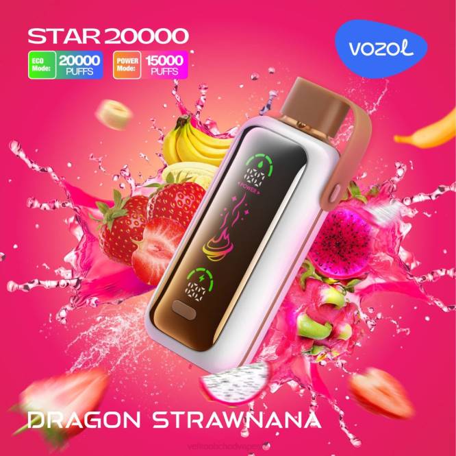 VOZOL STAR 20 000 N8H08 dračia strawnana Vape Velkoobchod