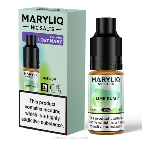 E Cigareta Jednorazova RHNN448 | LOST MARY MARYLIQ limetkový rum nikelnaté soli - 10 ml - 20 mg