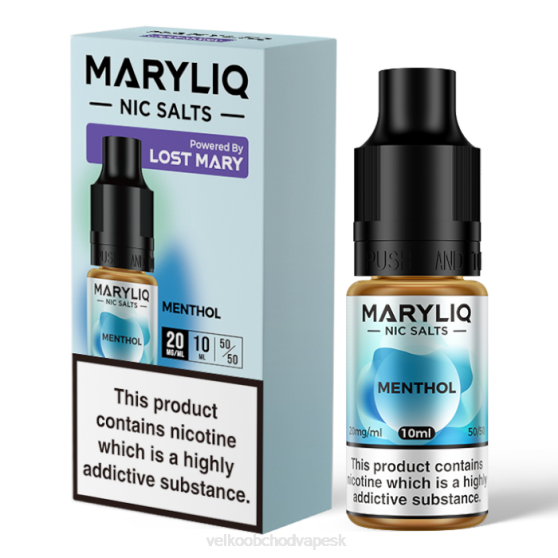 E Cigarety Jednorazove RHNN449 | LOST MARY MARYLIQ mentol nikelnaté soli - 10 ml - 20 mg