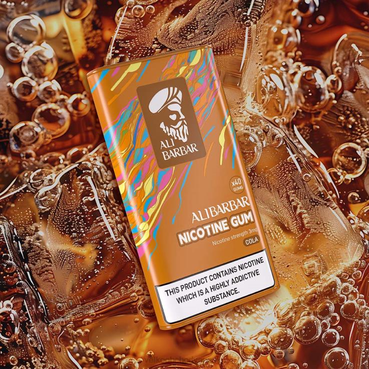 Vape Jednorázové Bez Nikotinu 66VR684 Alibarbar nikotínová guma broskyňa