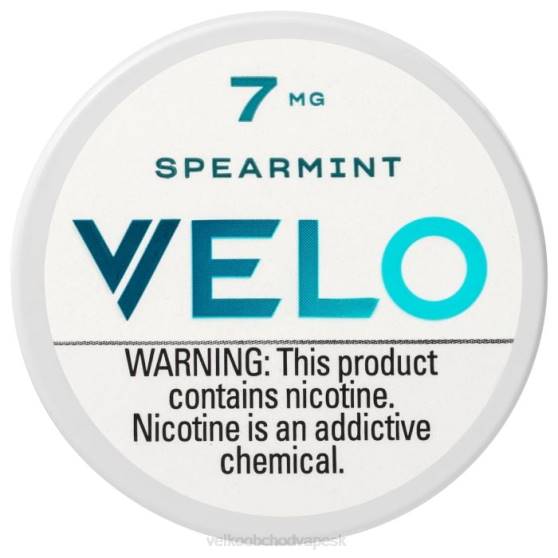 E Cigareta Jednorazova RHNN48 | VELO mäta klasnatá nikotínové vrecko 7 mg
