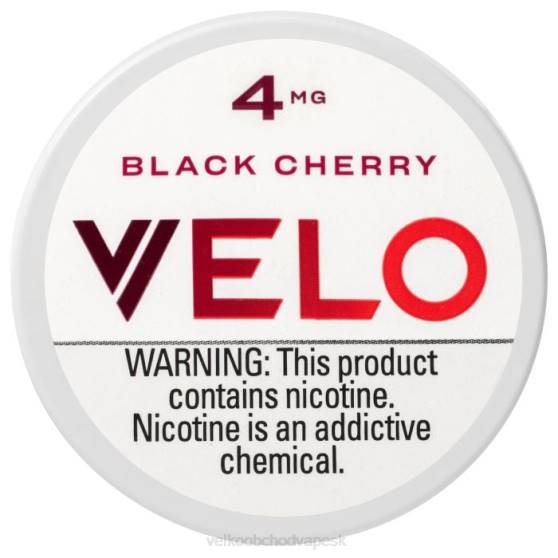 E Cigareta Na Liquid RHNN37 | VELO čierna čerešňa nikotínové vrecko 4 mg