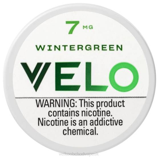 E Cigareta Na Liquid RHNN47 | VELO zimozeleň nikotínové vrecko 7 mg