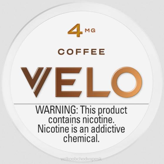 Vape Jednorázové Bez Nikotinu RHNN43 | VELO kávu nikotínové vrecko 4 mg