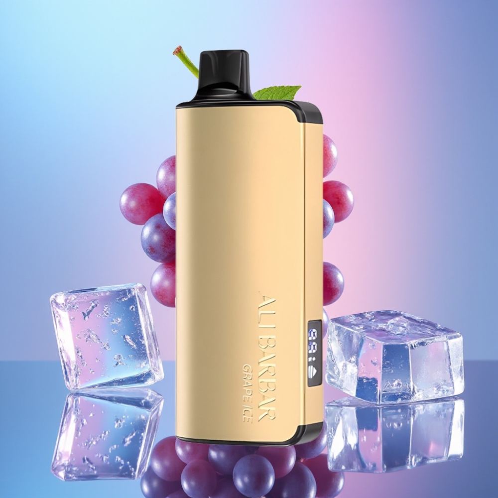 Alibarbar Ingot 9000 Puffs Hroznový ľad 22ml 2350mAh 1.2 Ohm LED Alibarbar Ingot 9000 Puffs Hroznový ľad 22ml 2350mAh 1.2 Ohm LED