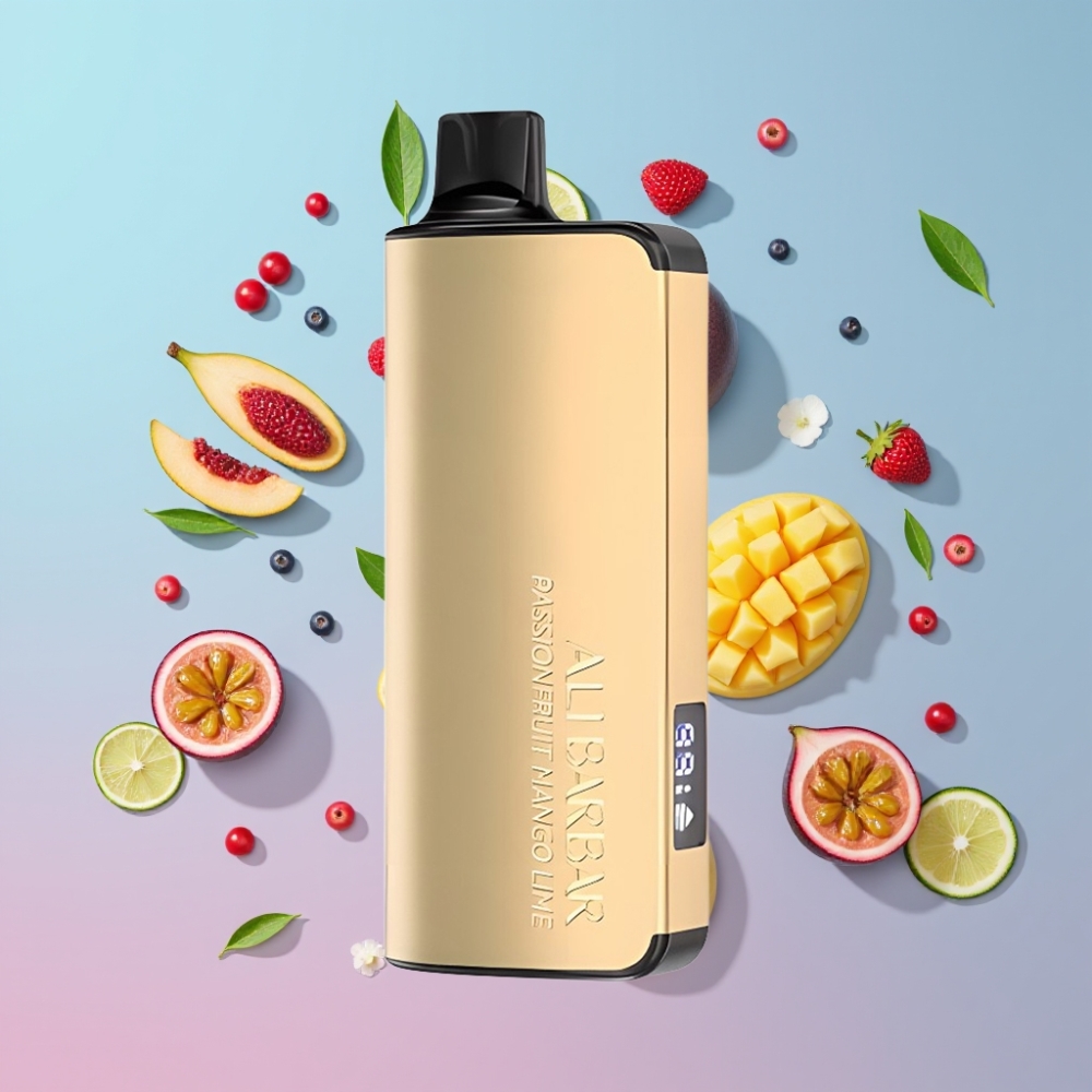 Alibarbar Ingot 9000 Puffs Marhuľa Mango Lime 22ml 2350mAh LED Alibarbar Ingot 9000 Puffs Marhuľa Mango Lime 22ml 2350mAh LED