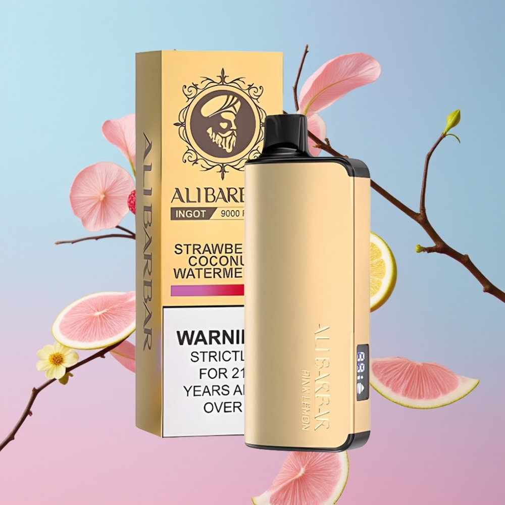 Alibarbar Ingot 9000 Puffs Ružová Limonáda 22ml 2350mAh 9000 Puffs