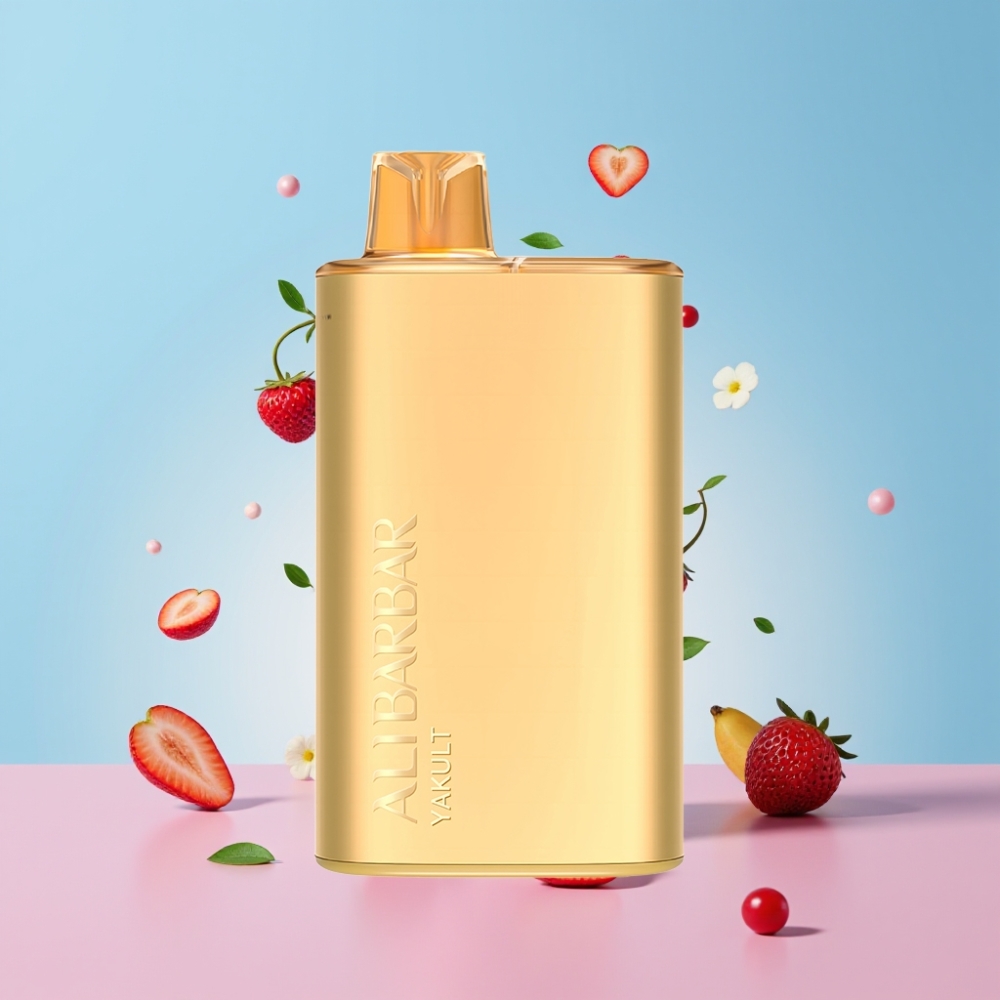 Alibarbar Rich 8000 Puffs Disposable Vape Yakult, 20ml, 2000 mAh, 1.1 Ohm Alibarbar Rich 8000 Puffs Disposable Vape Yakult, 20ml, 2000 mAh, 1.1 Ohm