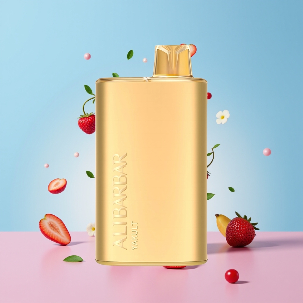 Alibarbar Rich 8000 Puffs Disposable Vape Yakult, 20ml, 2000 mAh, 1.1 Ohm