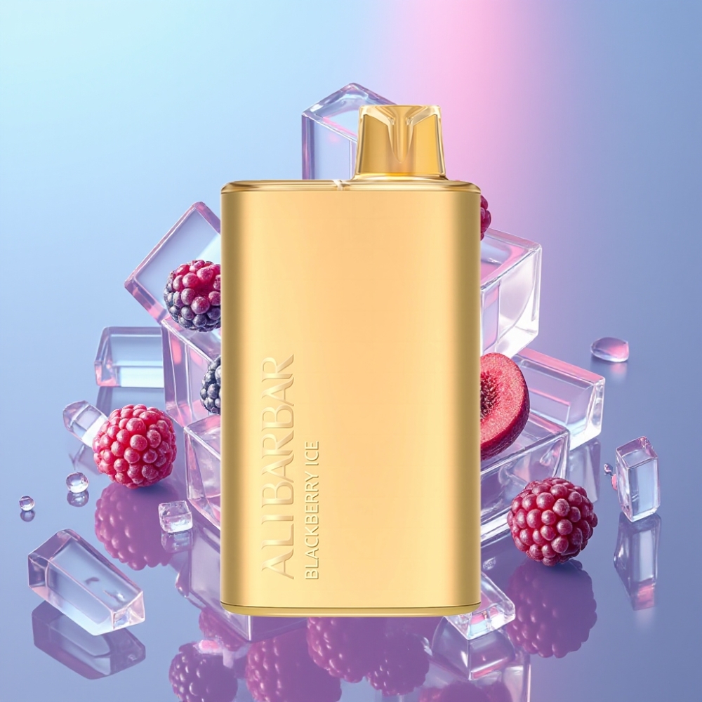 Alibarbar Rich 8000 Puffs Disposable Vape Čučoriedkový ľad 20ml/8000 šlukov/2000mAh