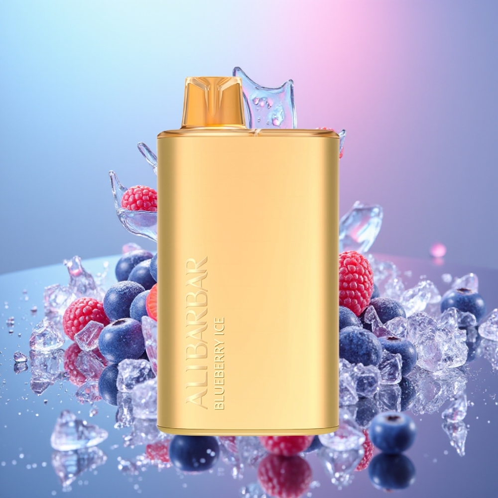 Alibarbar Rich 8000 Puffs Disposable Vape Čučoriedková ľadová 20ml/8000/2000mAh Alibarbar Rich 8000 Puffs Disposable Vape Čučoriedková ľadová 20ml/8000/2000mAh