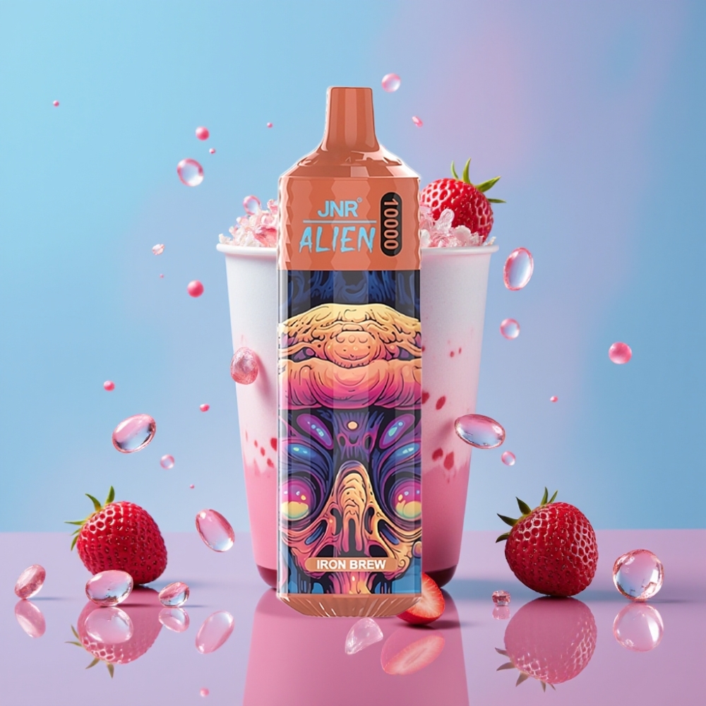 JNR Alien 10000 Puffs Železný nápoj 850mAh 20ml Type-C RGB